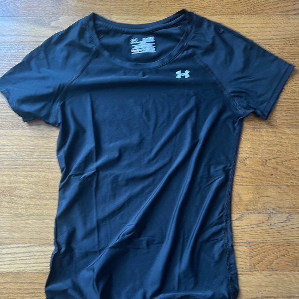 Under Armour Black Fitted Short Sleeve T-Shirt